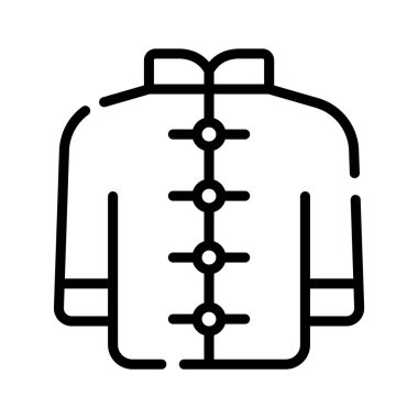 Çin kültürel elbise vektör tasarımı modada