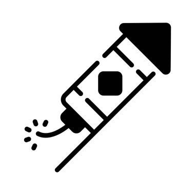 Firecracker vektör simgesi moda tasarım biçimi, premium kullanım için yukarı