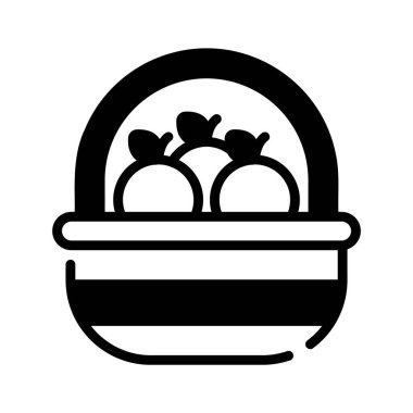 Bir sepet mandalina refahı ve iyi şansı simgeler.