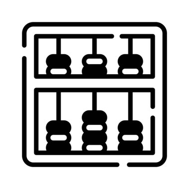 Geleneksel abaküs hesaplamayı, eğitimi ve kültürel mirası sembolize ediyor.