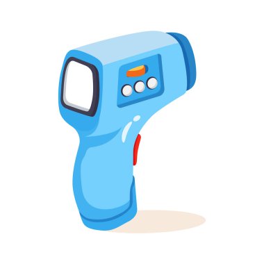 Temassız sıcaklık ölçümü için dijital bir termometre