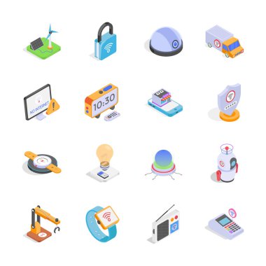 Şu inanılmaz internet ikonlarına bir bakın, modern teknolojiler.