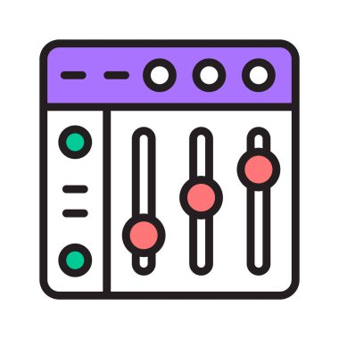 Modern tasarım tarzında bu inanılmaz eşitleyici simgesini yakalayın