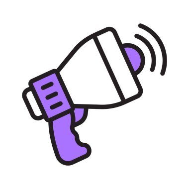 Duyurular ve olaylar için bir hoparlör veya megafon