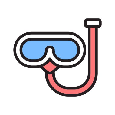 Şnorkelle yüzme maskesinin bu inanılmaz simgesini modern tarzda elde et.