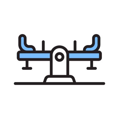 Modern tasarım tarzında tahterevallinin simgesi