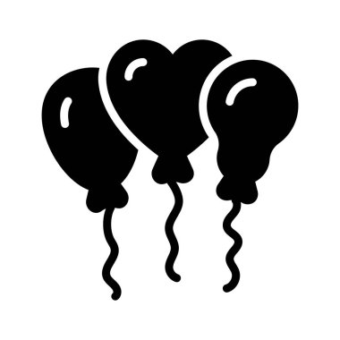 Festivaller ve neşeli anlar için balonlar.