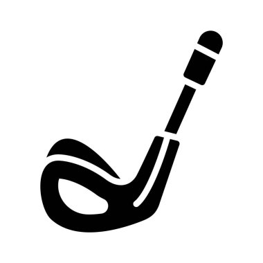 Golfün spor ve eğlence aktivitelerini temsil eden bir golf sopası..