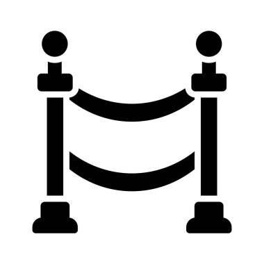 Vip girişi kırmızı halı vektör tasarımı, hoş geldin kırmızı hasırı, sinema birincil düzenleme simgesi konsepti