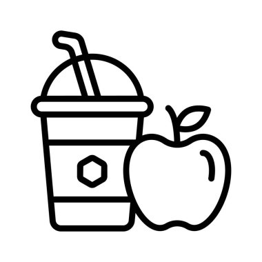 Bu muhteşem smoothie ikonunu modern tarzda al.