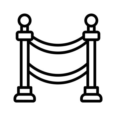 Vip girişi kırmızı halı vektör tasarımı, hoş geldin kırmızı hasırı, sinema birincil düzenleme simgesi konsepti