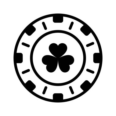Kumarı temsil etmek için bu kumarhane madeni para ikonunu kullanın.
