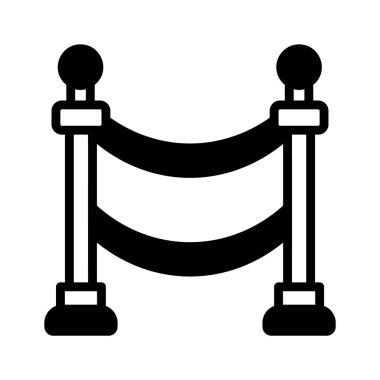 Vip girişi kırmızı halı vektör tasarımı, hoş geldin kırmızı hasırı, sinema birincil düzenleme simgesi konsepti