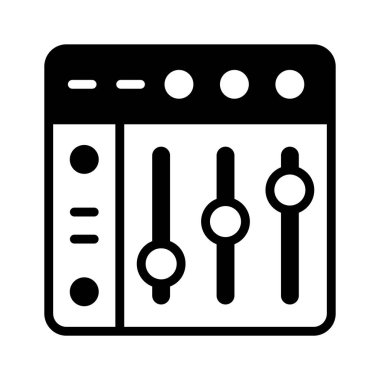 Modern tasarım tarzında bu inanılmaz eşitleyici simgesini yakalayın