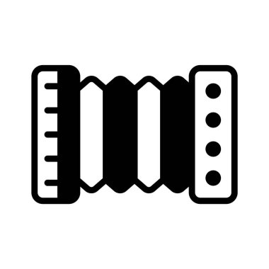 Bu muhteşem akordeon simgesini modern tarzda kavra.