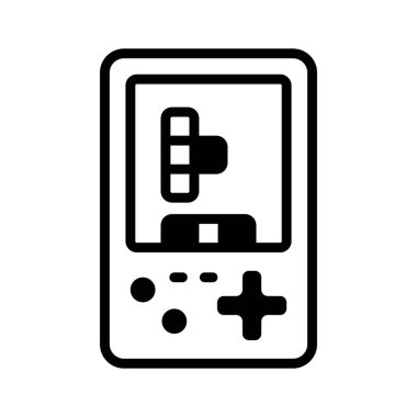 Hareket halindeyken oyun oynamak için taşınabilir bir oyun konsolu