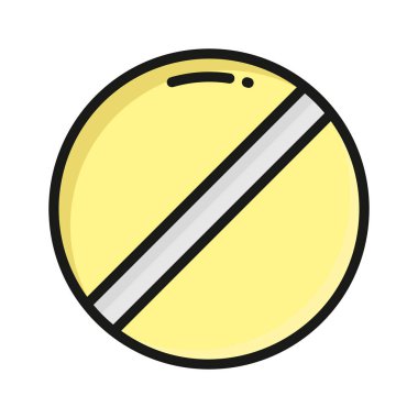 Bu dikkatlice hazırlanmış ilaç ikonunu, uyuşturucuyu, tabletleri, hap vektörünü kontrol et