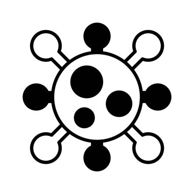 Viral koronavirüs vektör tasarımı, bulaşıcı hastalıklar