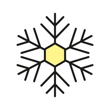 Şu muhteşem kar tanesine bakın. Modern tarzda.