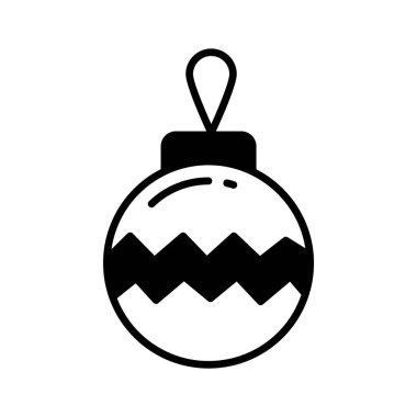 Noel süslemesi aksesuarı, xmas baloncuklarının vektör tasarımı