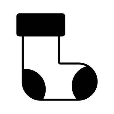 İyi tasarlanmış Noel çorapları ikonu