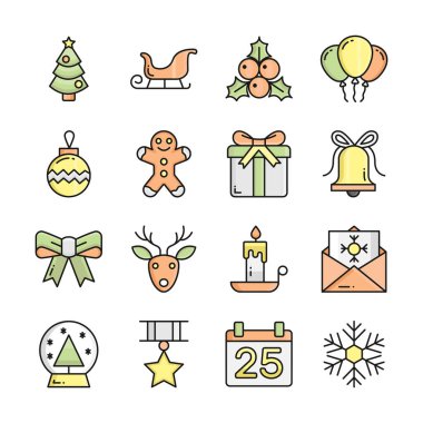 Modern tarzda hazırlanmış şu muhteşem Noel ikonlarına bir bakın.