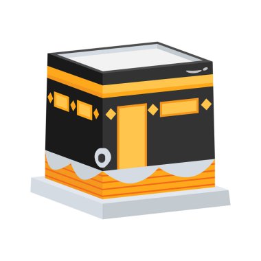 Mekke 'deki Kutsal Kabe, Müslümanlara ibadet ve haccın merkezi..