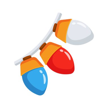 Ellerinizi peri ışıklarına koyun 3 boyutlu simgeye