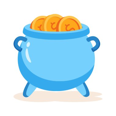 Bozuk para çanağının kullanışlı 3 boyutlu simgesine bak