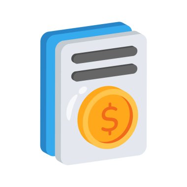 Kar raporunun 3d biçim simgesini kullanmaya hazır