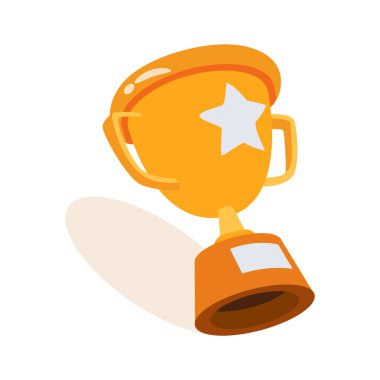 Şu 3D kupa ikonuna bir bakın, birinci sınıf kullanıma hazır.