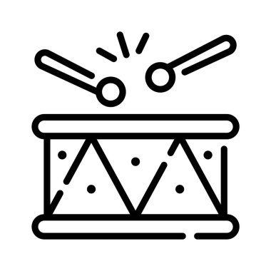 Karnaval davulunun kullanışlı satır simgesini indir