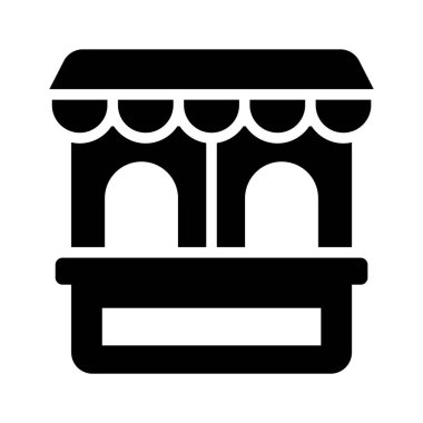 Bu bilet gişesinin kullanışlı kabartma simgesini al