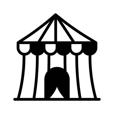 Sirk çadırının kullanışlı simgesini al.