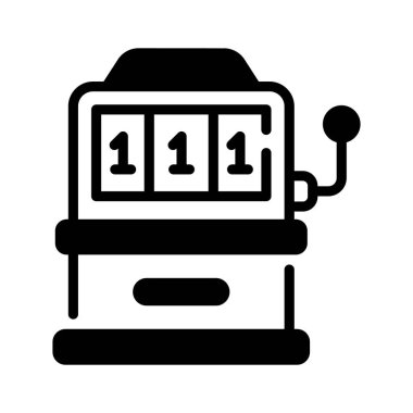 Şanslı slot makinesi oyununun modern bir simgesi