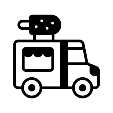 Tatlı kamyonunun bu modaya uygun simgesini alın.