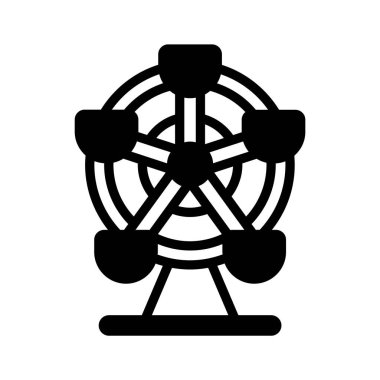 Dönme dolabın bu büyüleyici simgesini tut