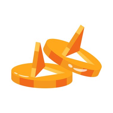 Pin şakasını gösteren özelleştirilebilir 3d biçim simgesi