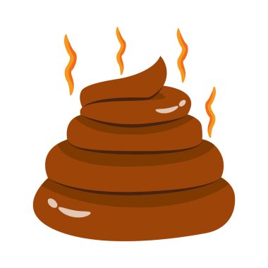 Burada 3 boyutlu bir ikon sahte kaka şakası gösteriyor.