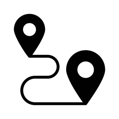 Modern tasarım tarzında bu inanılmaz yol haritası simgesini yakala