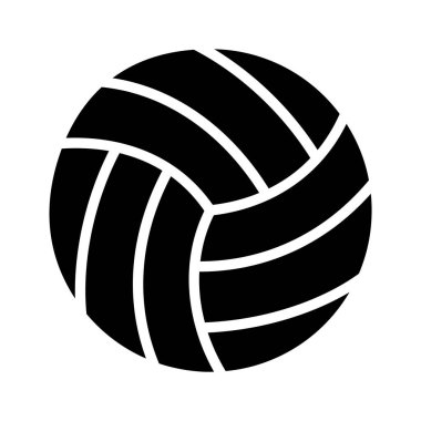Plaj sporlarını, açık hava eğlencesini ve yaz aktivitelerini sembolize eden bir voleybol.