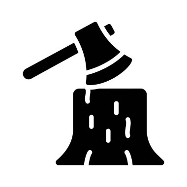 Odun kesmek ve hayatta kalmak için kullanılan tahta saplı bir balta..