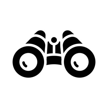 Gezmek, macera ve vahşi hayatı keşfetmek için bir çift dürbün..