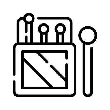 Bu kibrit kutusunun premium simgesini moda biçiminde indir