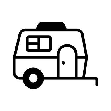 Karavan yolculukları ve gezici maceraları simgeliyor..