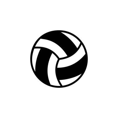 Plaj sporlarını, açık hava eğlencesini ve yaz aktivitelerini sembolize eden bir voleybol.