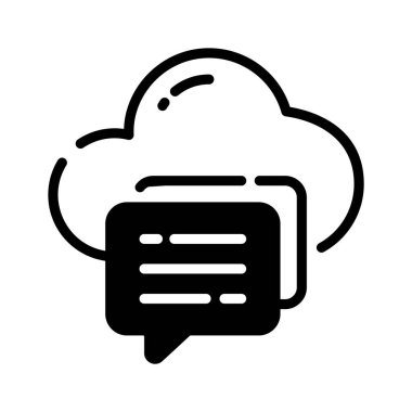 Ellerinizi bulut iletişim simgesine koyun