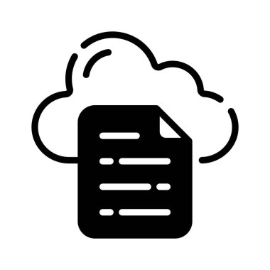 Bulut belgesinin kabartma biçimi simgesini kullanmak kolay