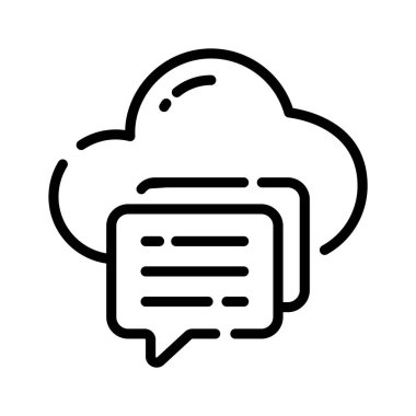 Ellerinizi bulut iletişim hattı simgesine koyun