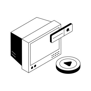 Şu inanılmaz izometrik ikona bir bakın.